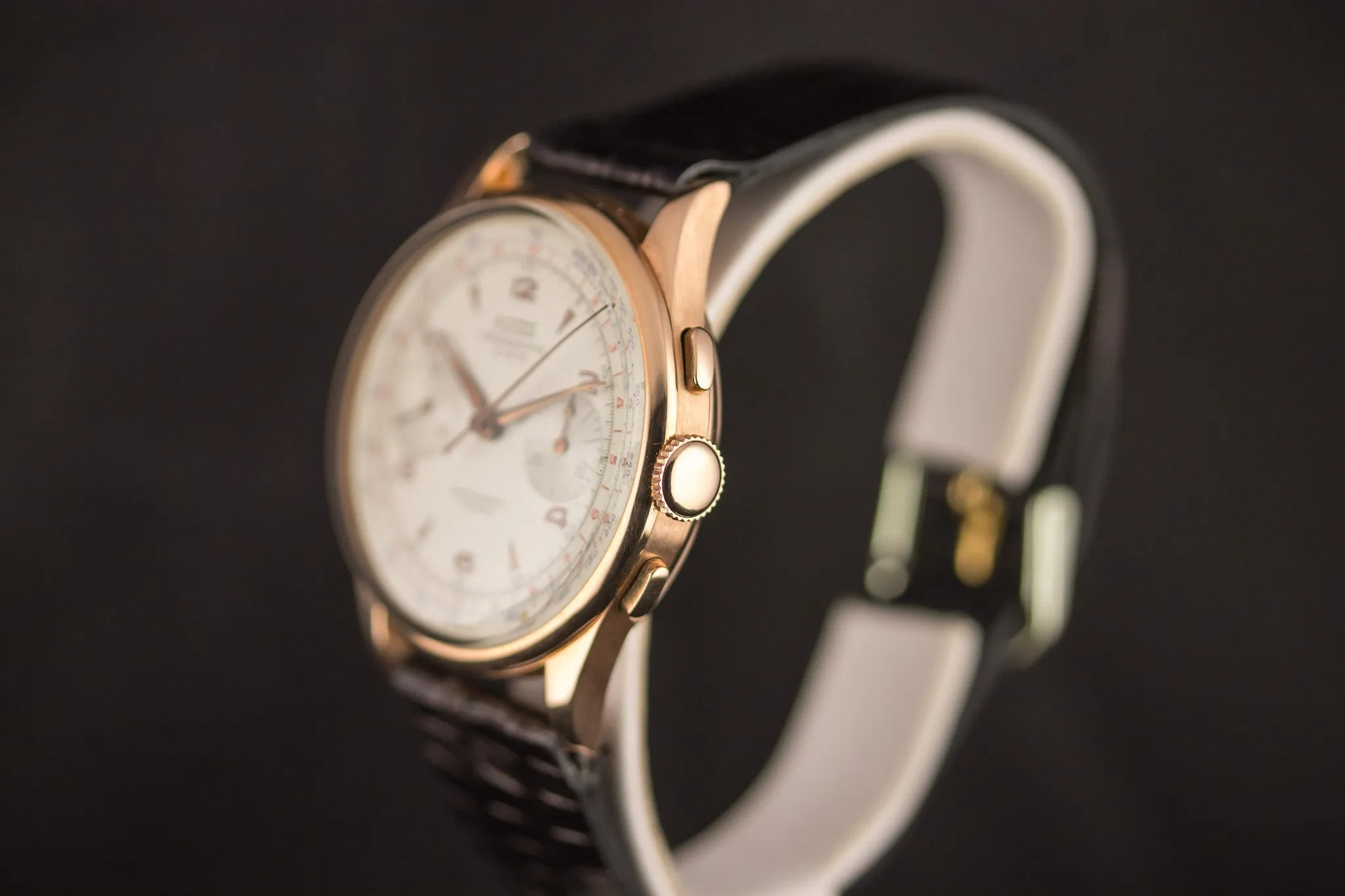 Chronographe Suisse Pink Gold - Fischer Dial