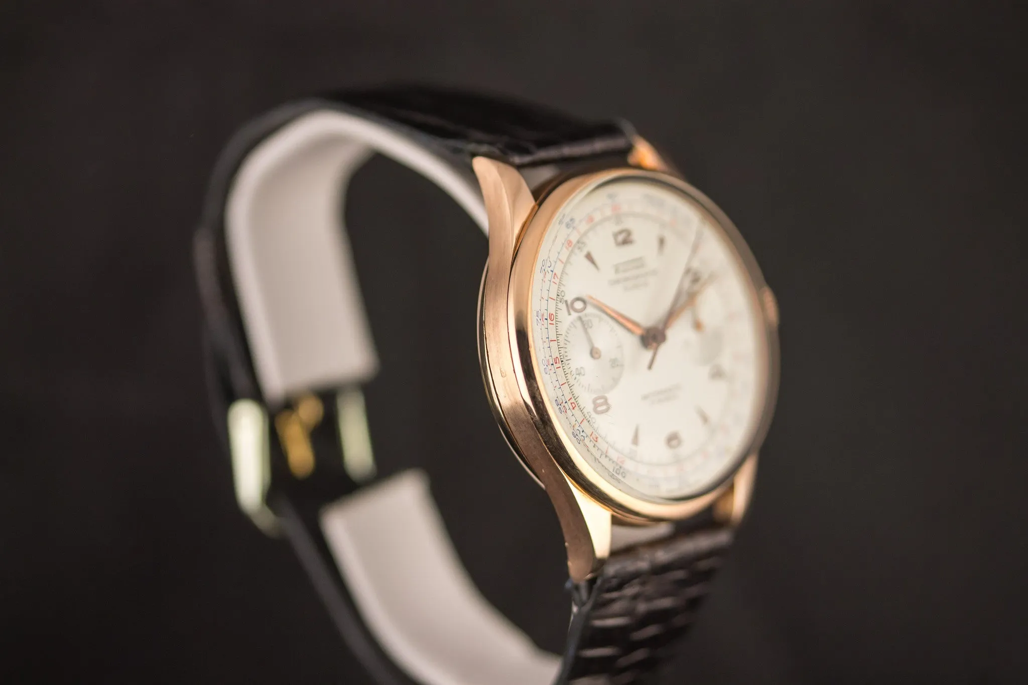 Chronographe Suisse Pink Gold - Fischer Dial