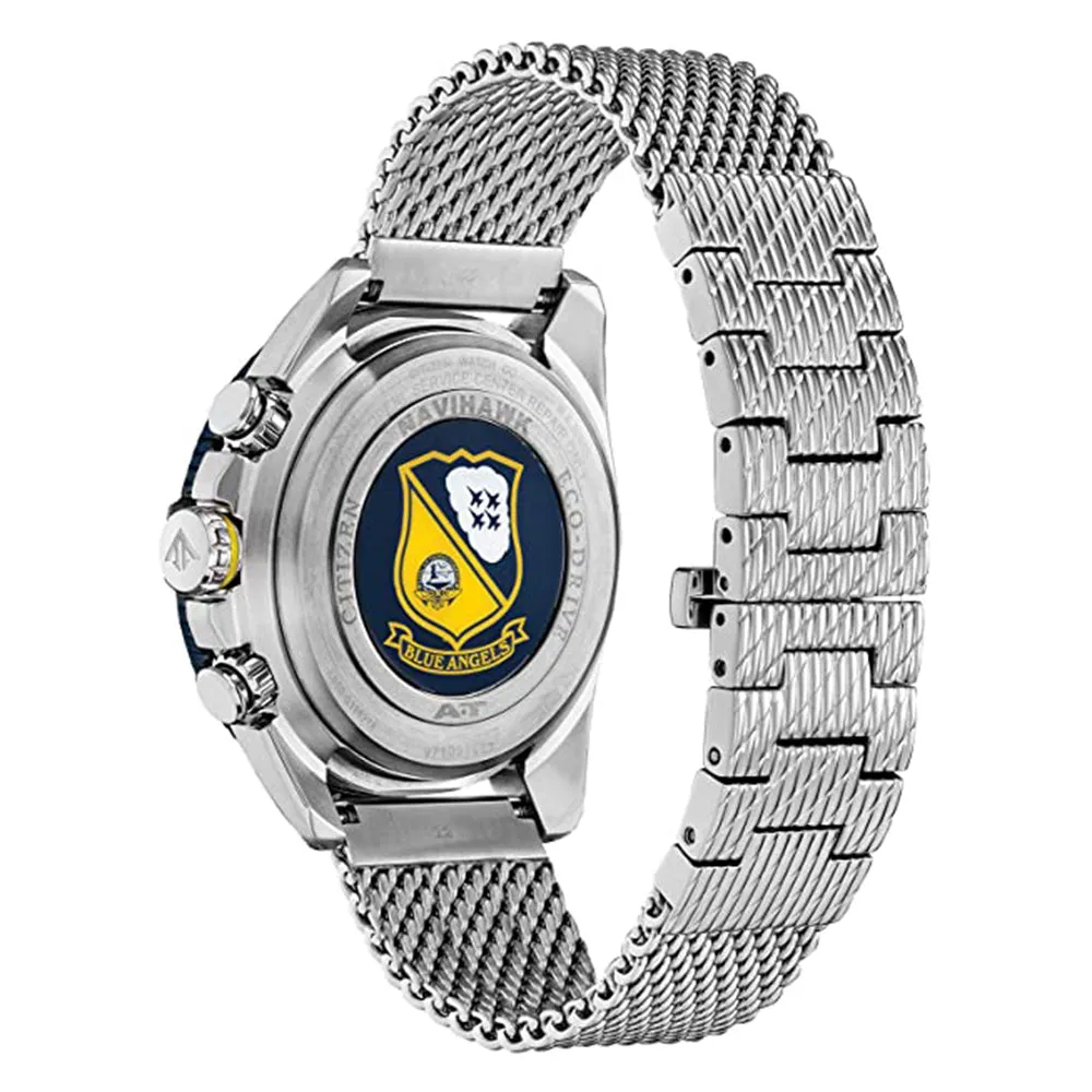 Citizen Mens Promaster  Blue Dial Silver Band Stainless Steel Strap Quartz Watch - CB5848-57L