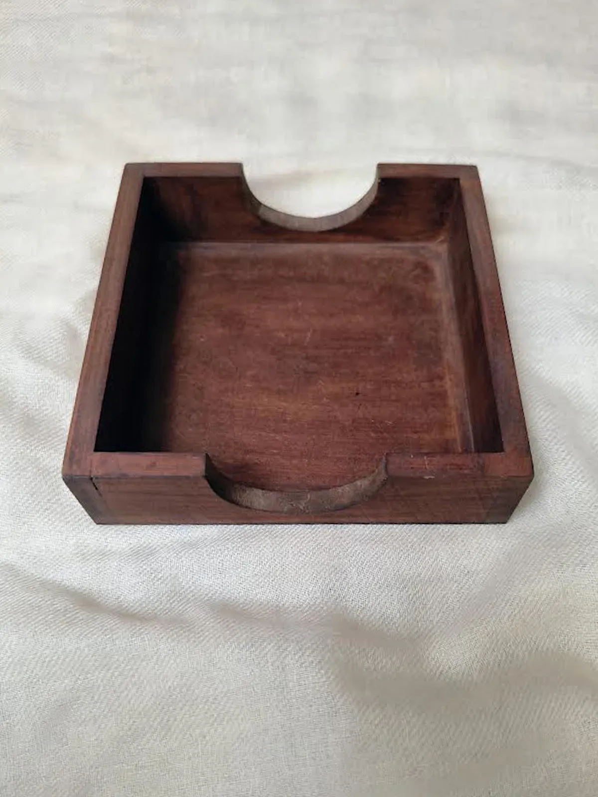 Cube Luxury Brown Coasters