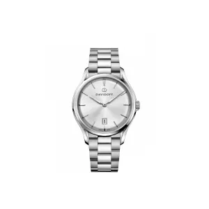 Davidoff Essentials No. 1 Stainless Steel Silver Watch