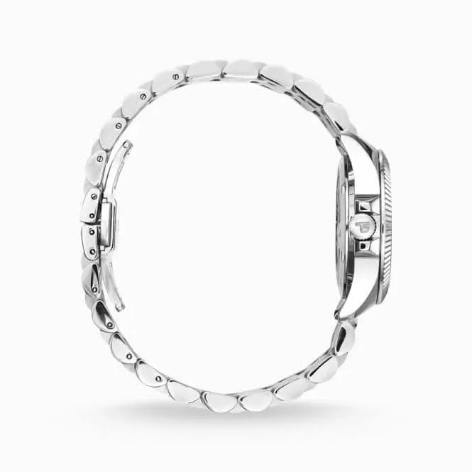Divine Pink White Stones Silver-Coloured Watch WA0401-201-204
