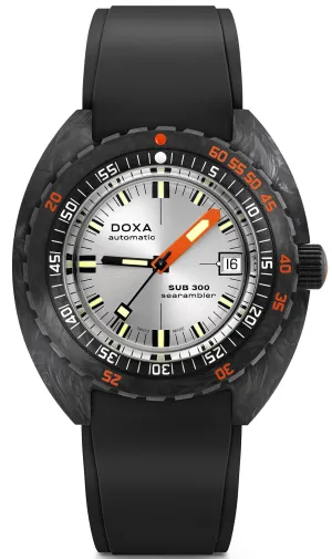 DOX Watch SUB 3 Carbon COSC Searambler Rubber
