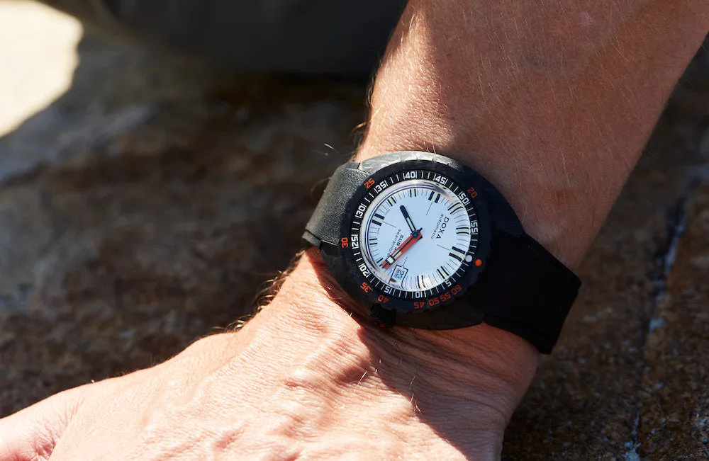 DOX Watch SUB 3 Carbon COSC Searambler Rubber