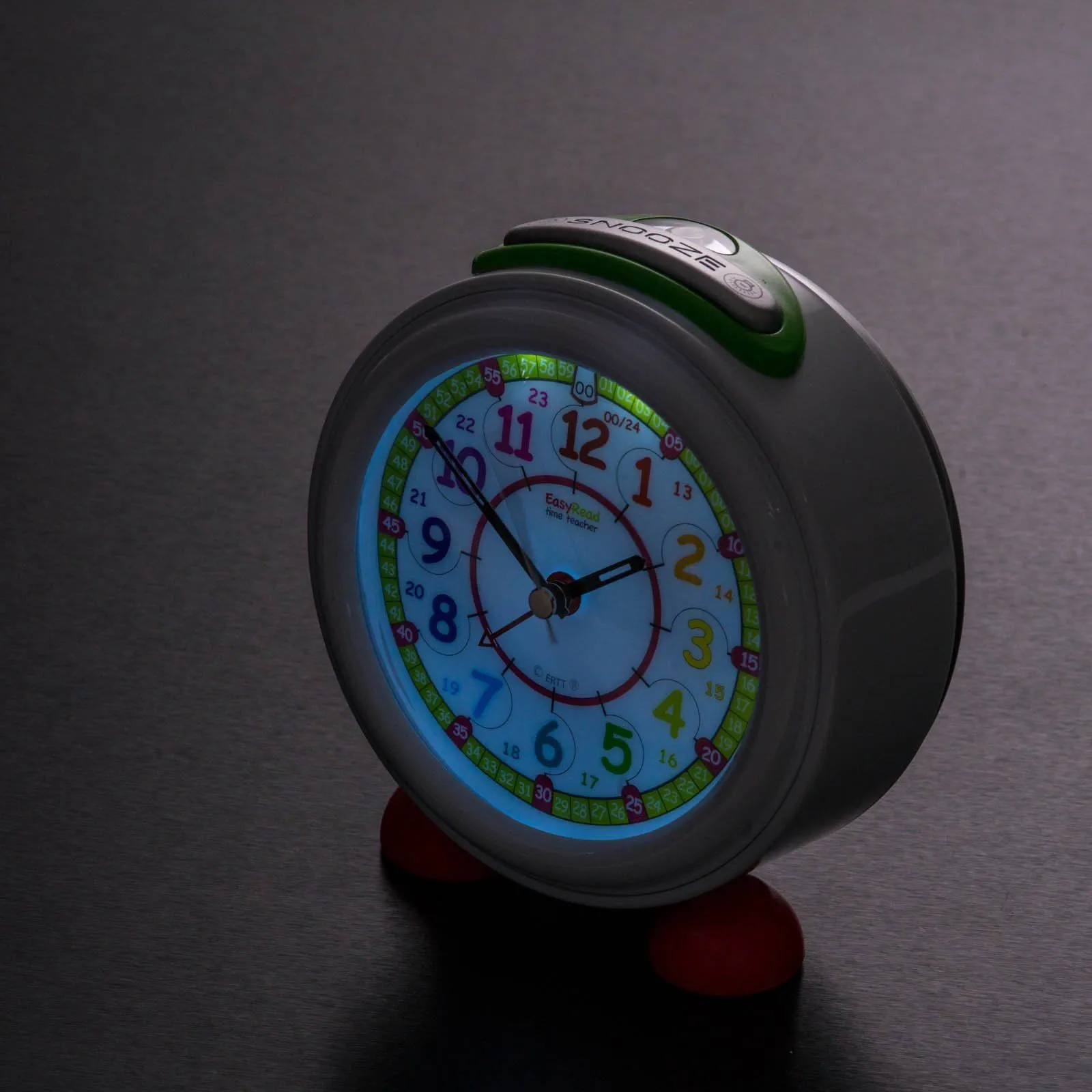 Easy Read - Alarm Clocks - 24hr - Rainbow