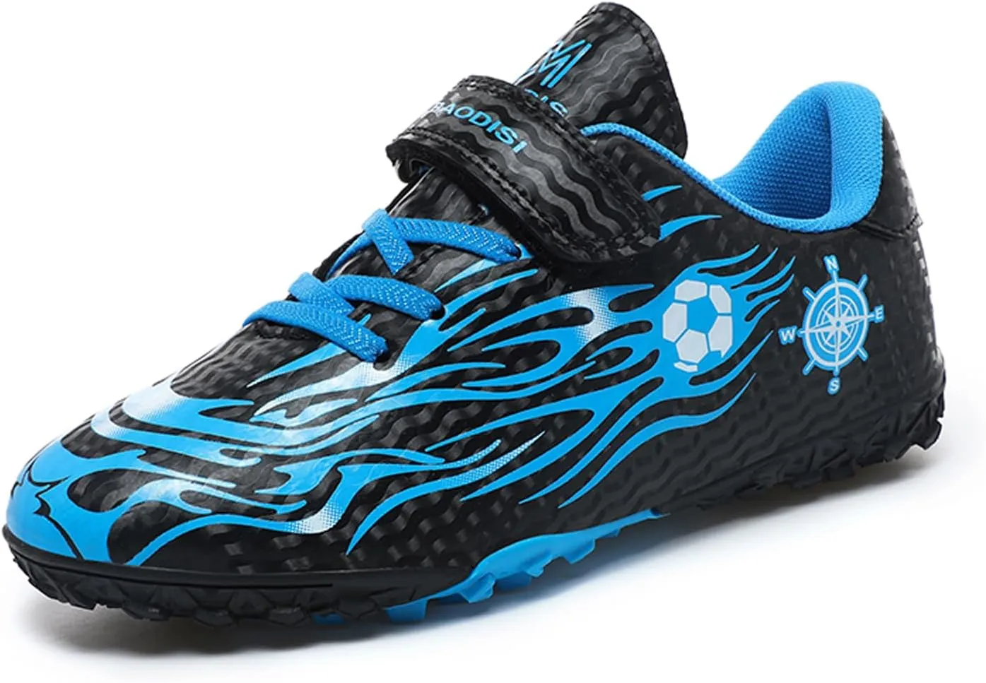 Eliogn Boys Girls AG/FG Soccer Shoes Outdoor Athletic Actual Combat Training Shoes Football Shoes for Kids (Little Kid/Big Kid)
