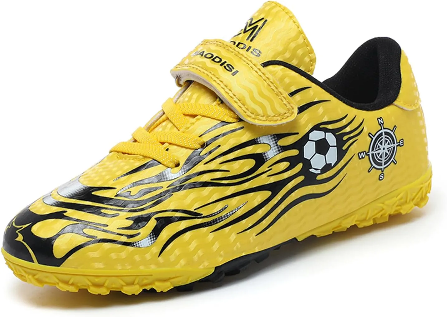 Eliogn Boys Girls AG/FG Soccer Shoes Outdoor Athletic Actual Combat Training Shoes Football Shoes for Kids (Little Kid/Big Kid)