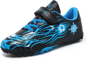 Eliogn Boys Girls AG/FG Soccer Shoes Outdoor Athletic Actual Combat Training Shoes Football Shoes for Kids (Little Kid/Big Kid)