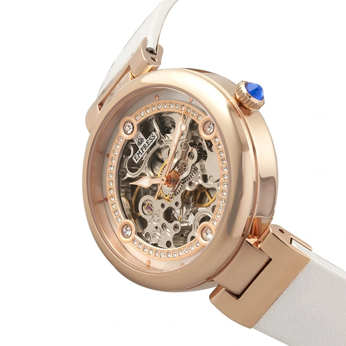 Empress Adelaide Automatic Skeleton Ladies Watch