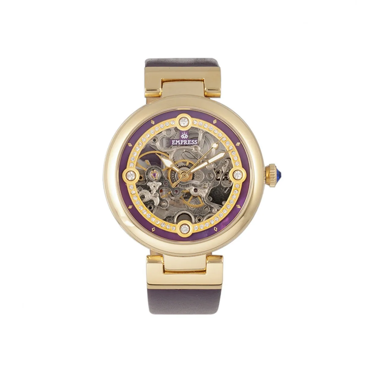 Empress Adelaide Automatic Skeleton Ladies Watch