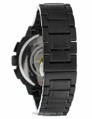 ESQ Movado Excel Chronograph - Black Dial - Black IP Case and Bracelet