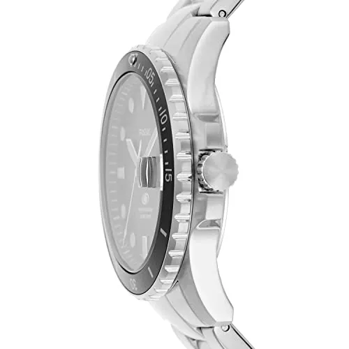Fossil Blue Analog Black Dial Men's Watch-FS5952