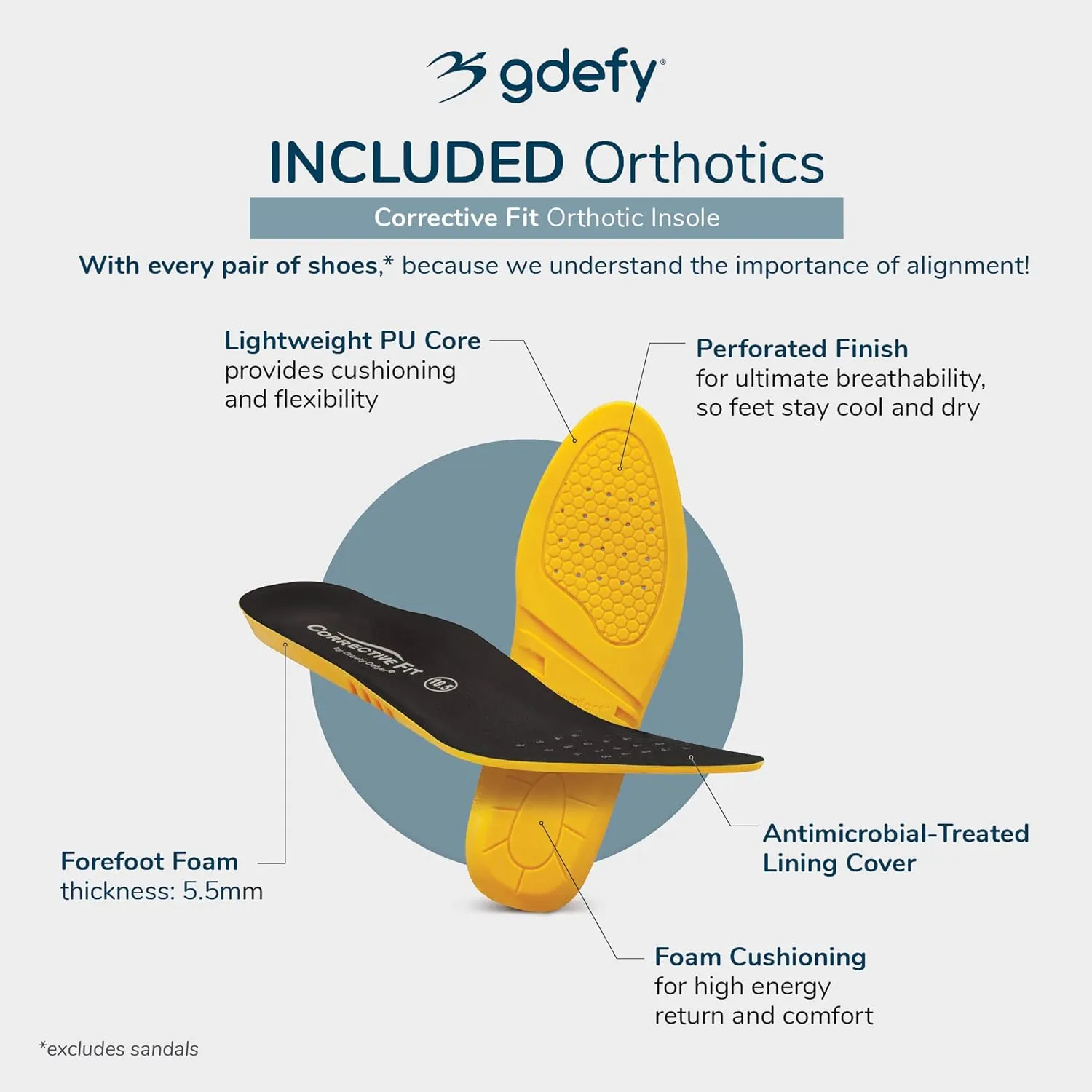 G-DEFY Mighty Walk Womens Orthopedic Walking Shoe | VersoShock Technology for Pain Associated with Running | Prolonged Standing | Arch Support | Diabetic Shoes | Wide Shoes | Free Custom Orthotic