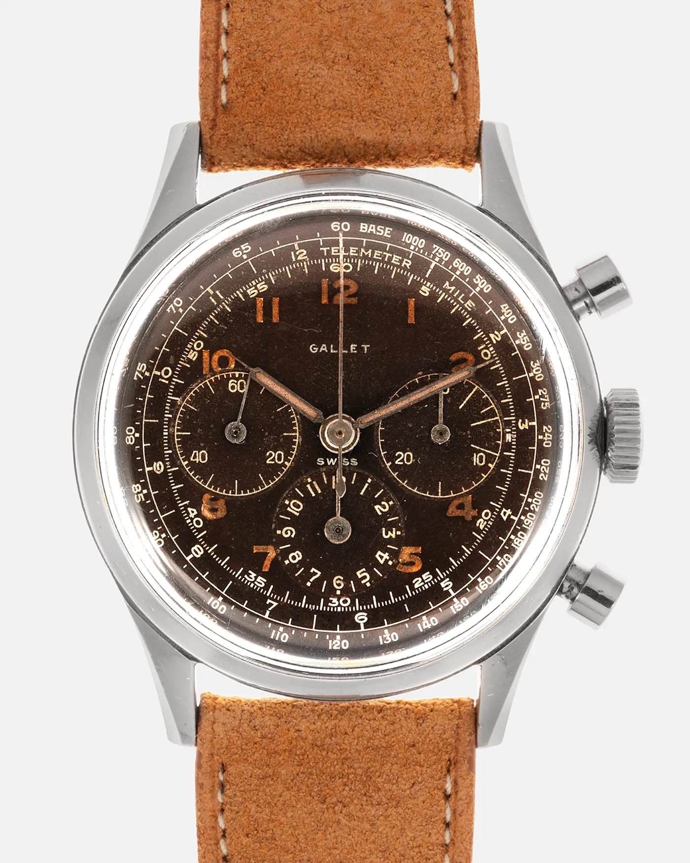 Gallet Multichron 'Jim Clark' Chronograph 12H Tropical