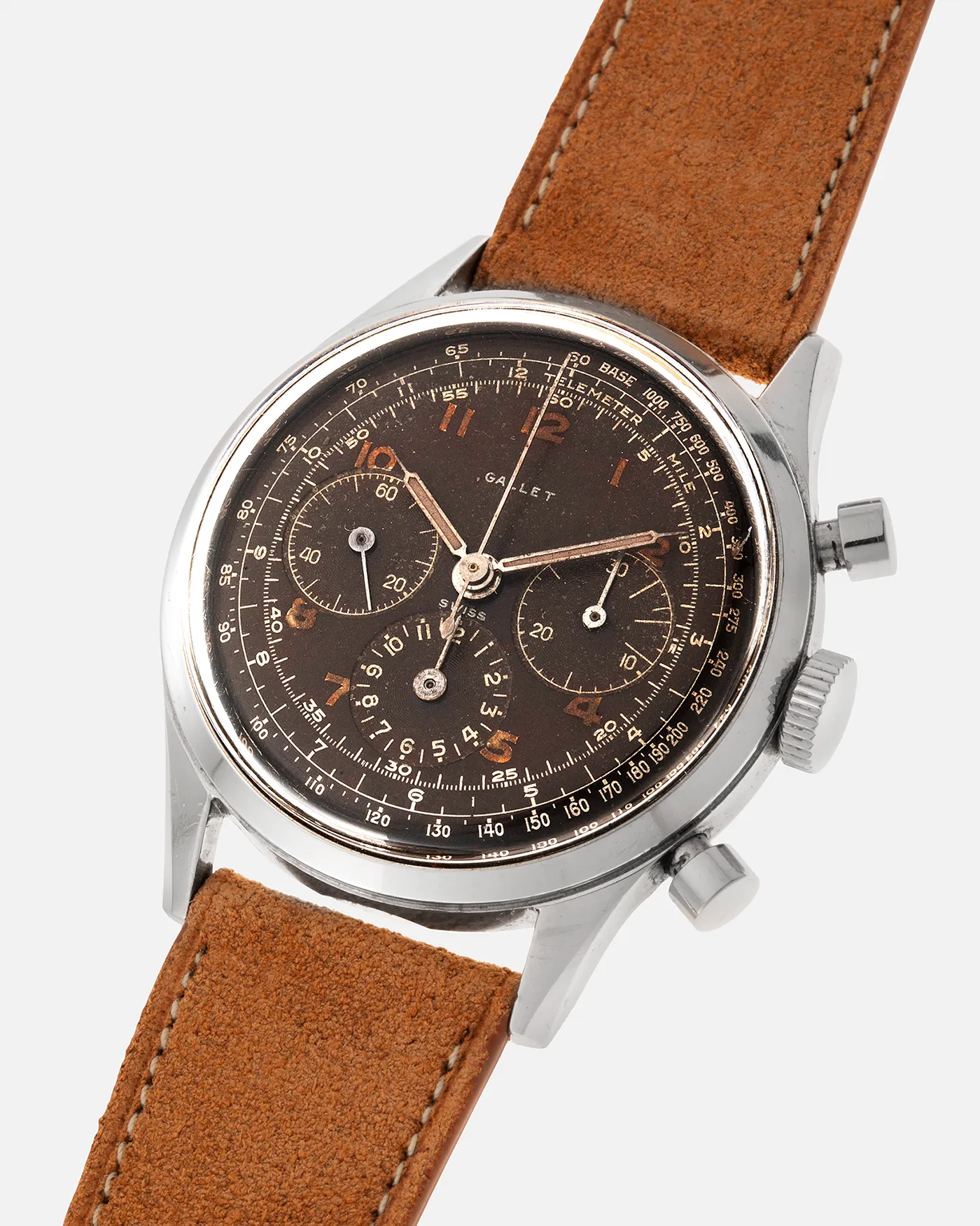 Gallet Multichron 'Jim Clark' Chronograph 12H Tropical