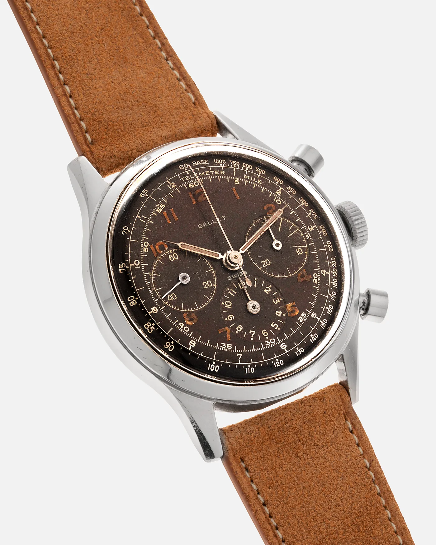 Gallet Multichron 'Jim Clark' Chronograph 12H Tropical
