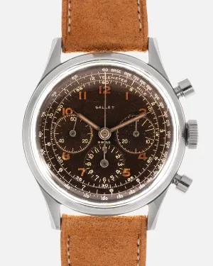 Gallet Multichron 'Jim Clark' Chronograph 12H Tropical