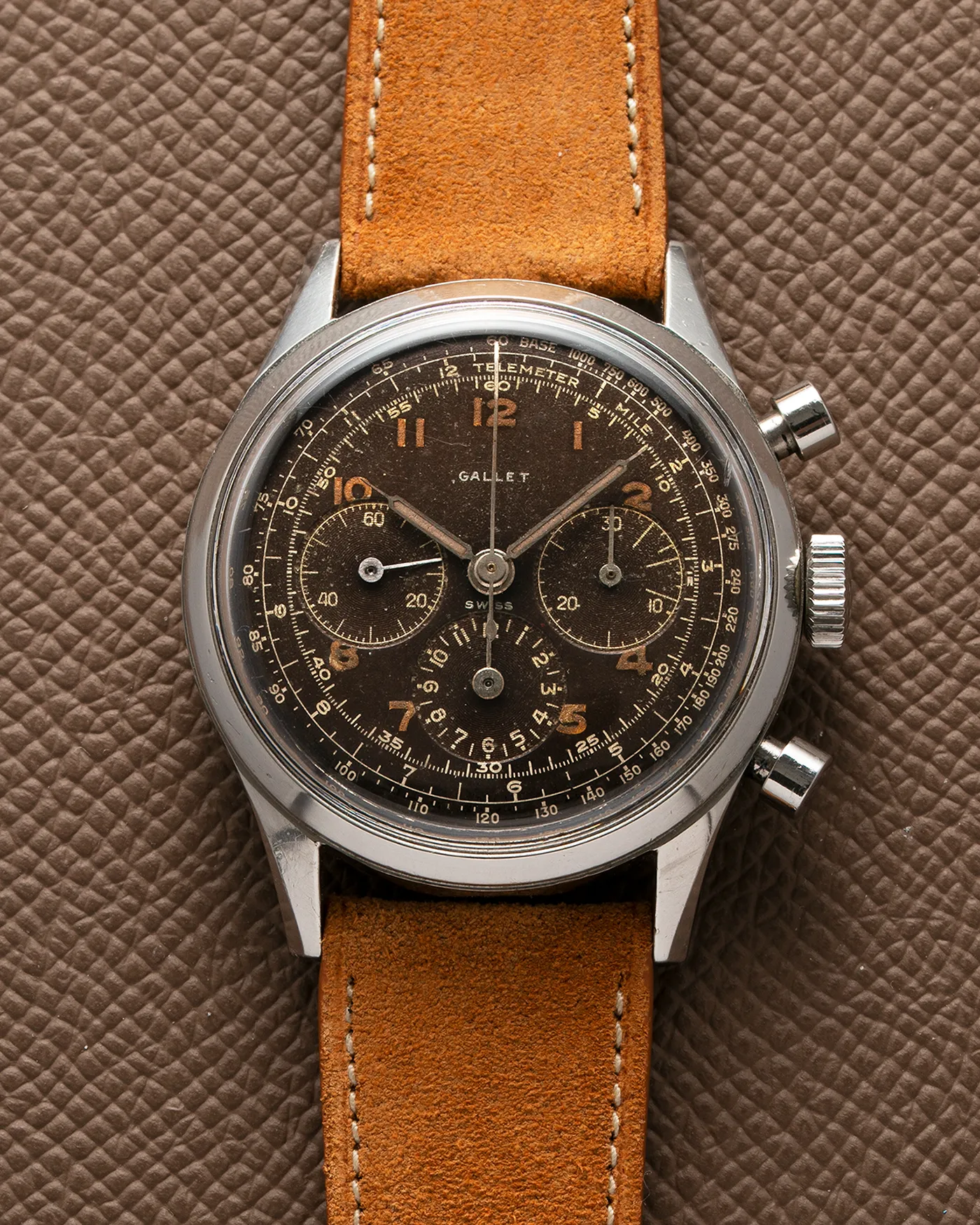 Gallet Multichron 'Jim Clark' Chronograph 12H Tropical