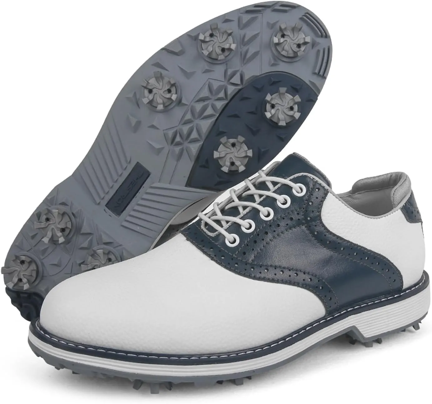 Golf Shoes Men Professional Spikes Golf Shoes Waterproof Walking Footwears for Golfers Outdoor Gym Sneakers