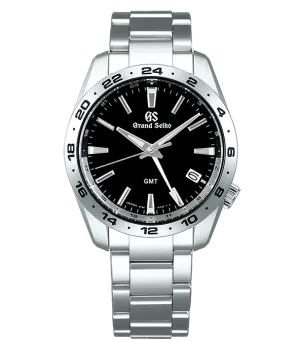 Grand Seiko Evolution 9 Watch with Black Dial, 41mm