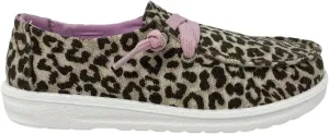 Gypsy Jazz Lil Ambosia Children's Leopard Print Slip-On Shoes