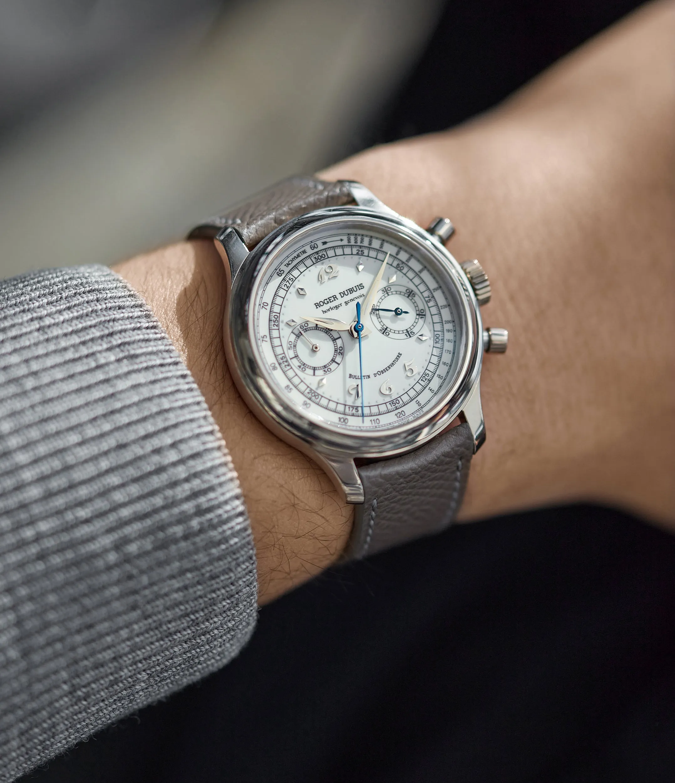 Hommage Chronograph | H37 | White Gold