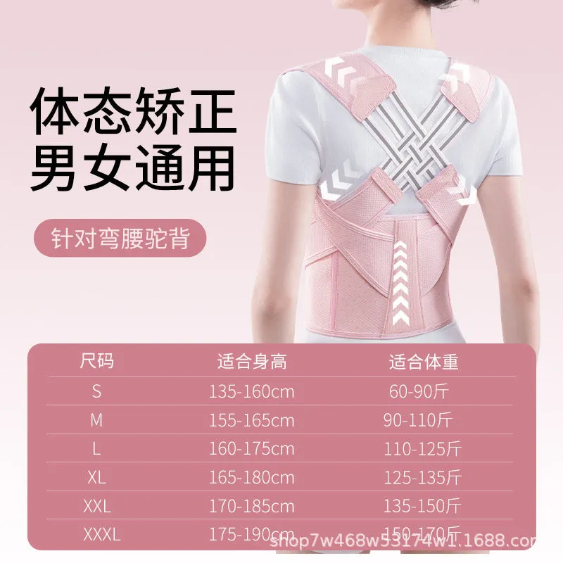 Hunchback belt adult open shoulder correction belt sitting back posture correction belt Beibeijia body corrector student version