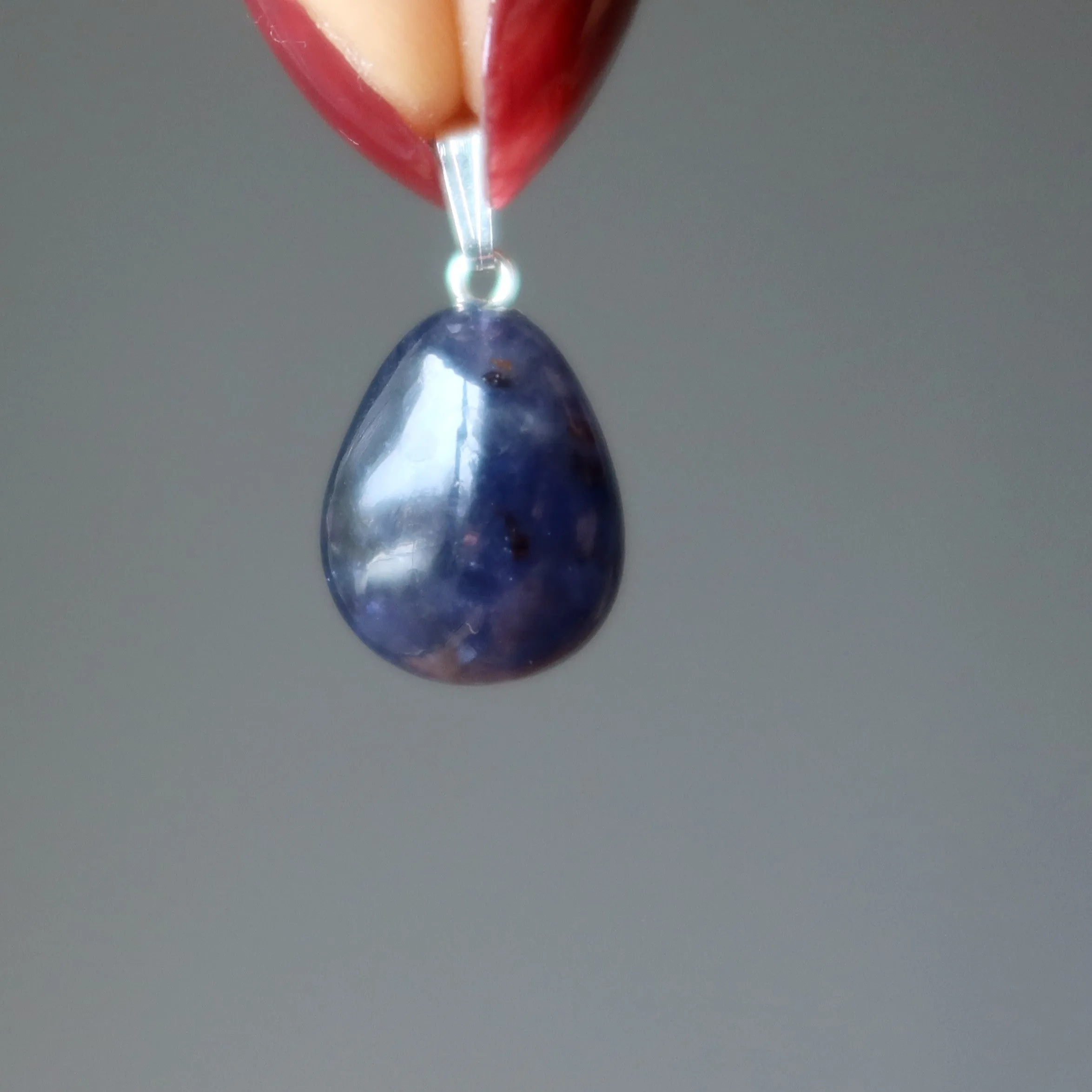 Iolite Pendant Wealth Watch Indigo Crystal