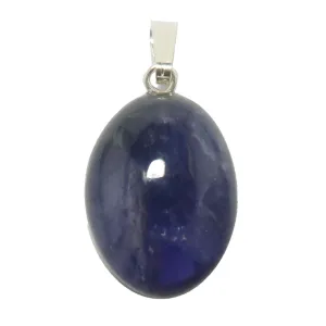 Iolite Pendant Wealth Watch Indigo Crystal