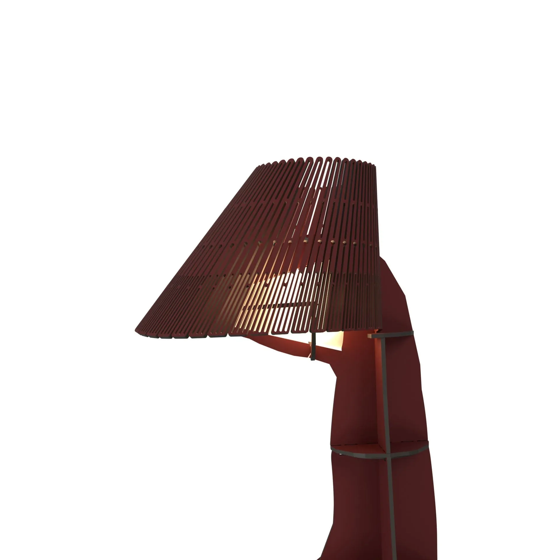 Junon illuminated goose bedside table
