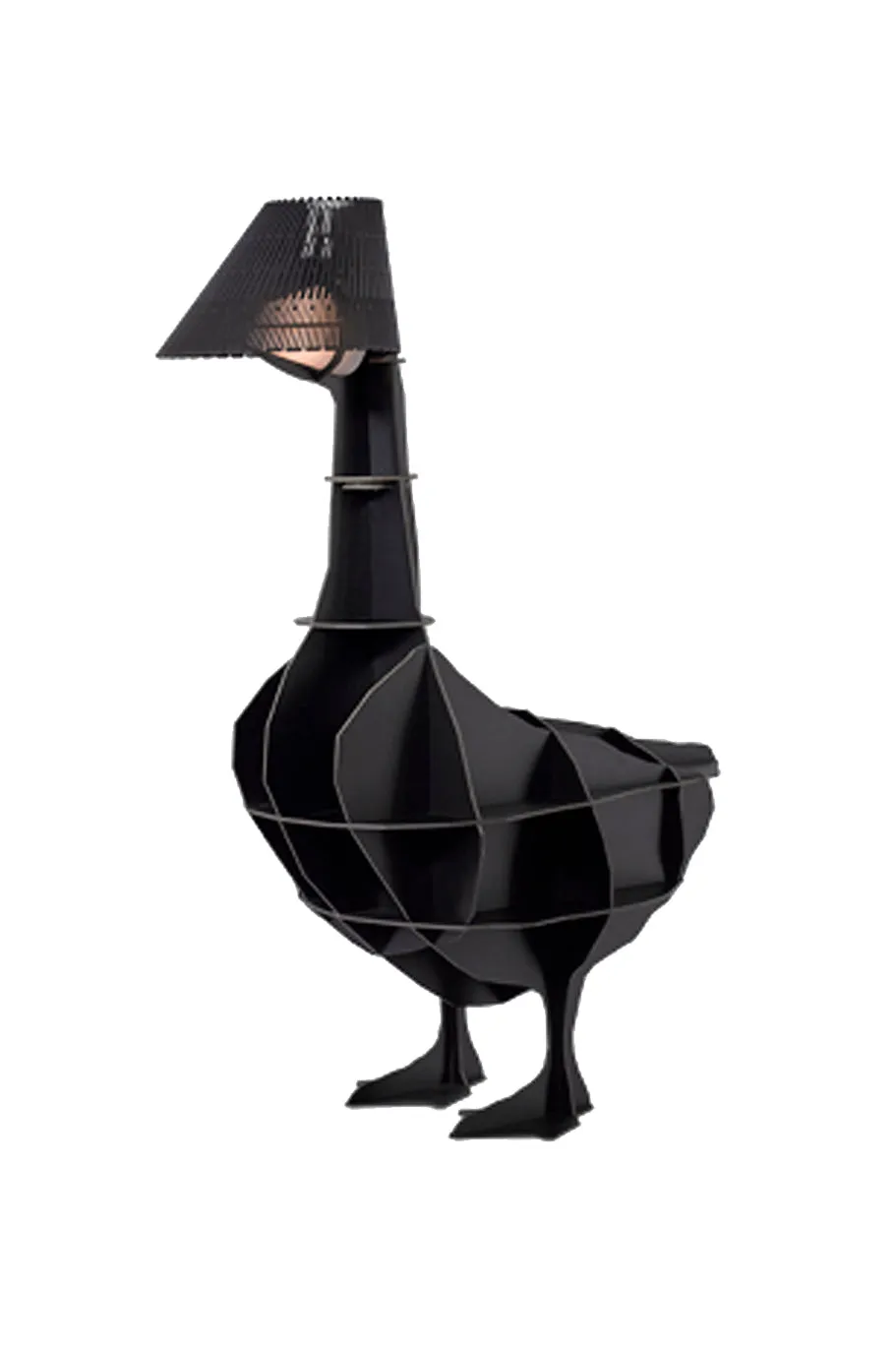 Junon illuminated goose bedside table