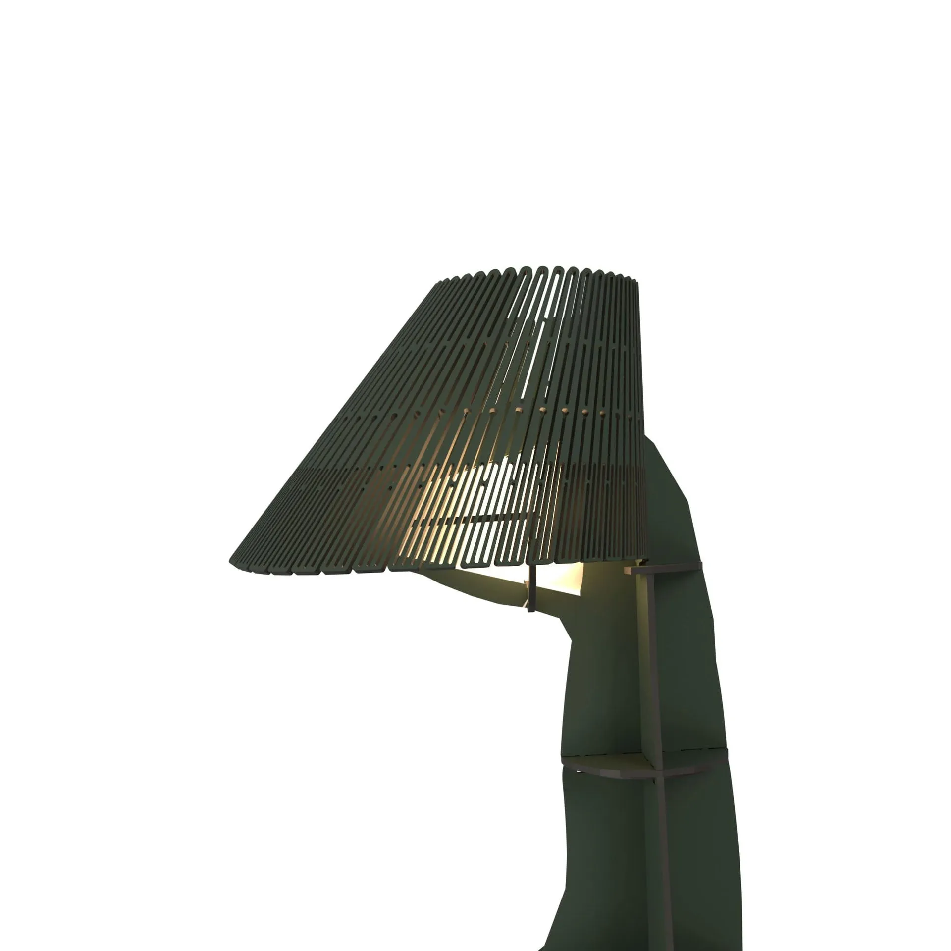 Junon illuminated goose bedside table