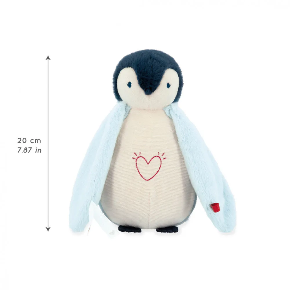 Kaloo Nightlight Plush Penguin Blue