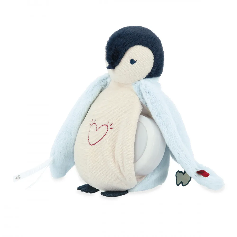 Kaloo Nightlight Plush Penguin Blue