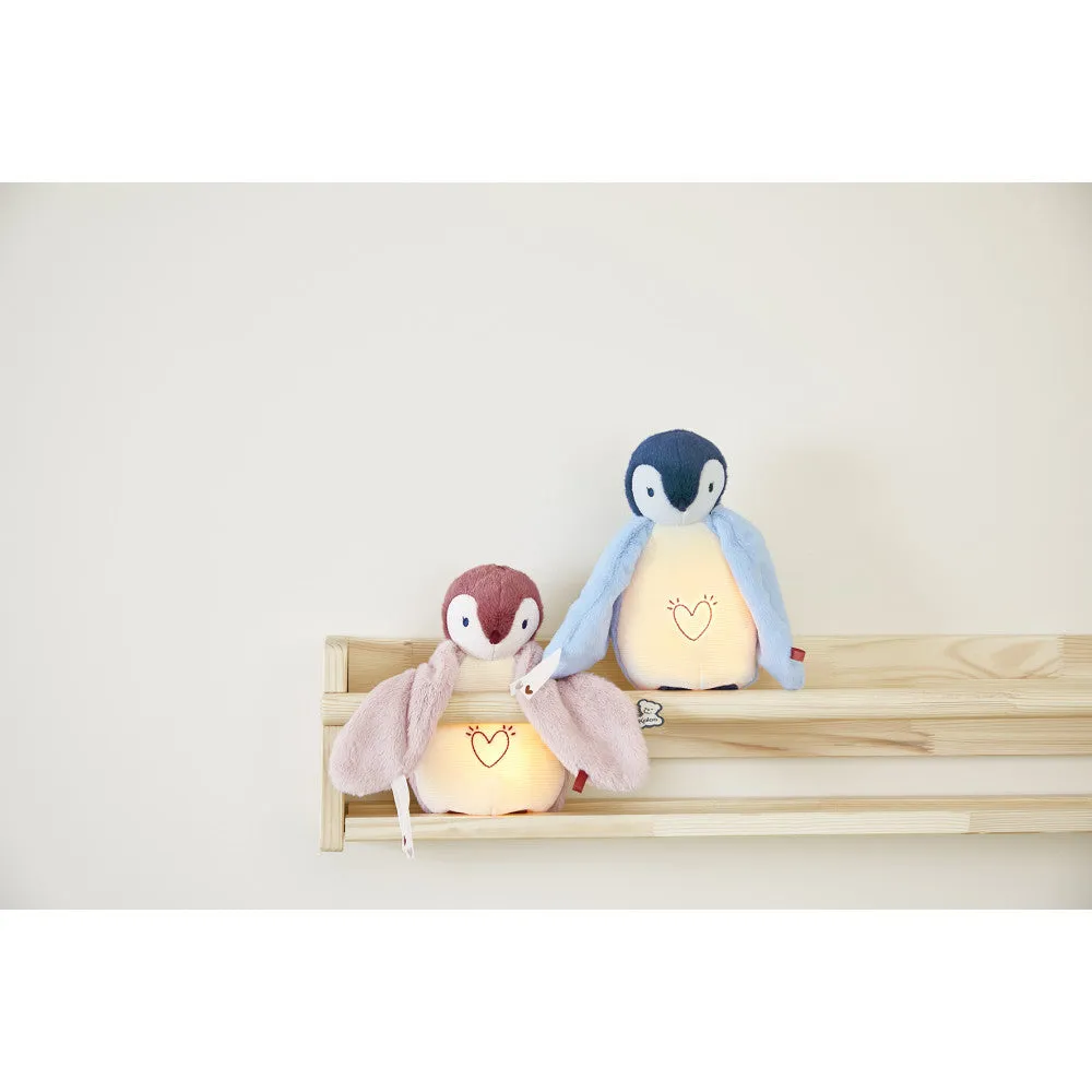 Kaloo Nightlight Plush Penguin Blue