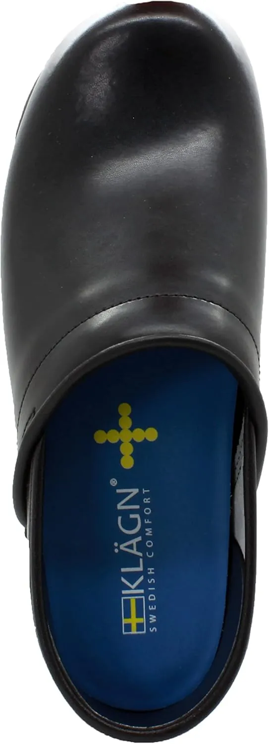 KLGN Women's Professional Plus Cabrio Leather Clogs