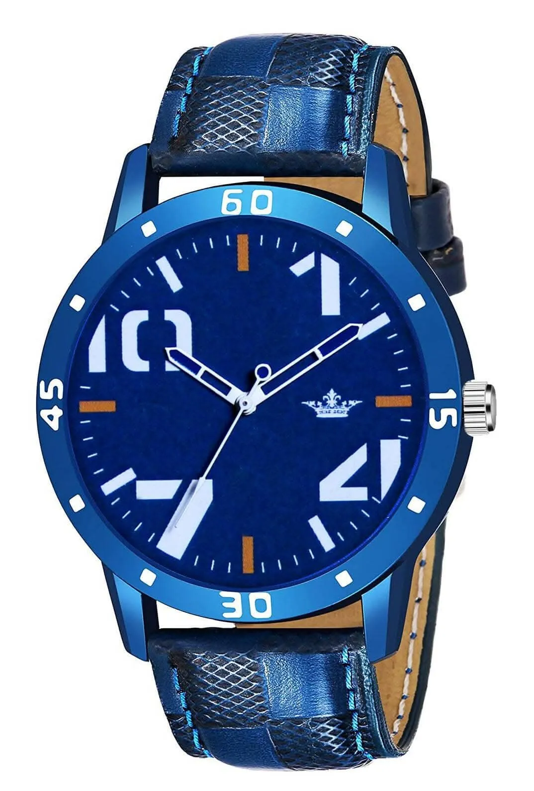 LOREM Blue Professional Look Analog Watch For Men LR59