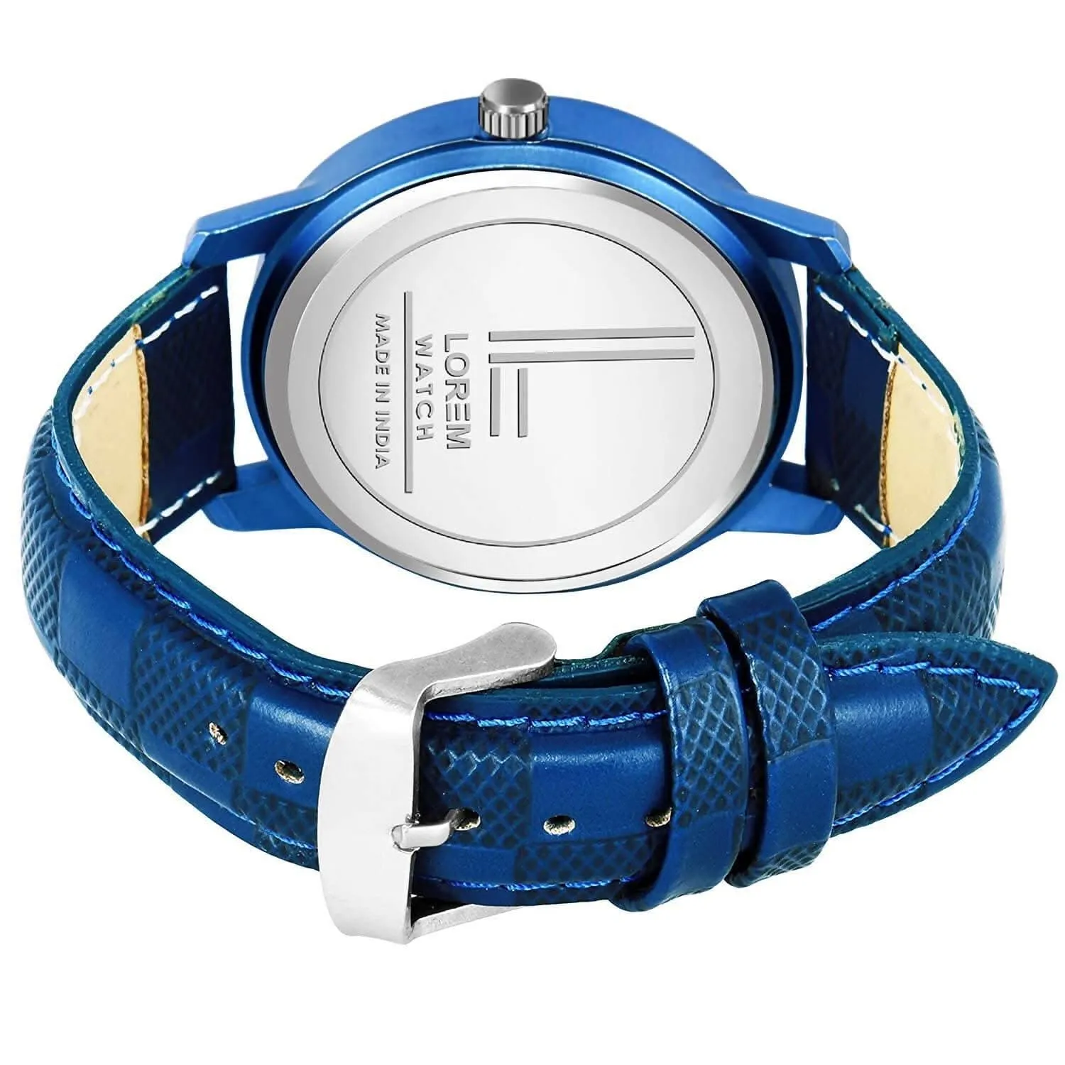 LOREM Blue Professional Look Analog Watch For Men LR59