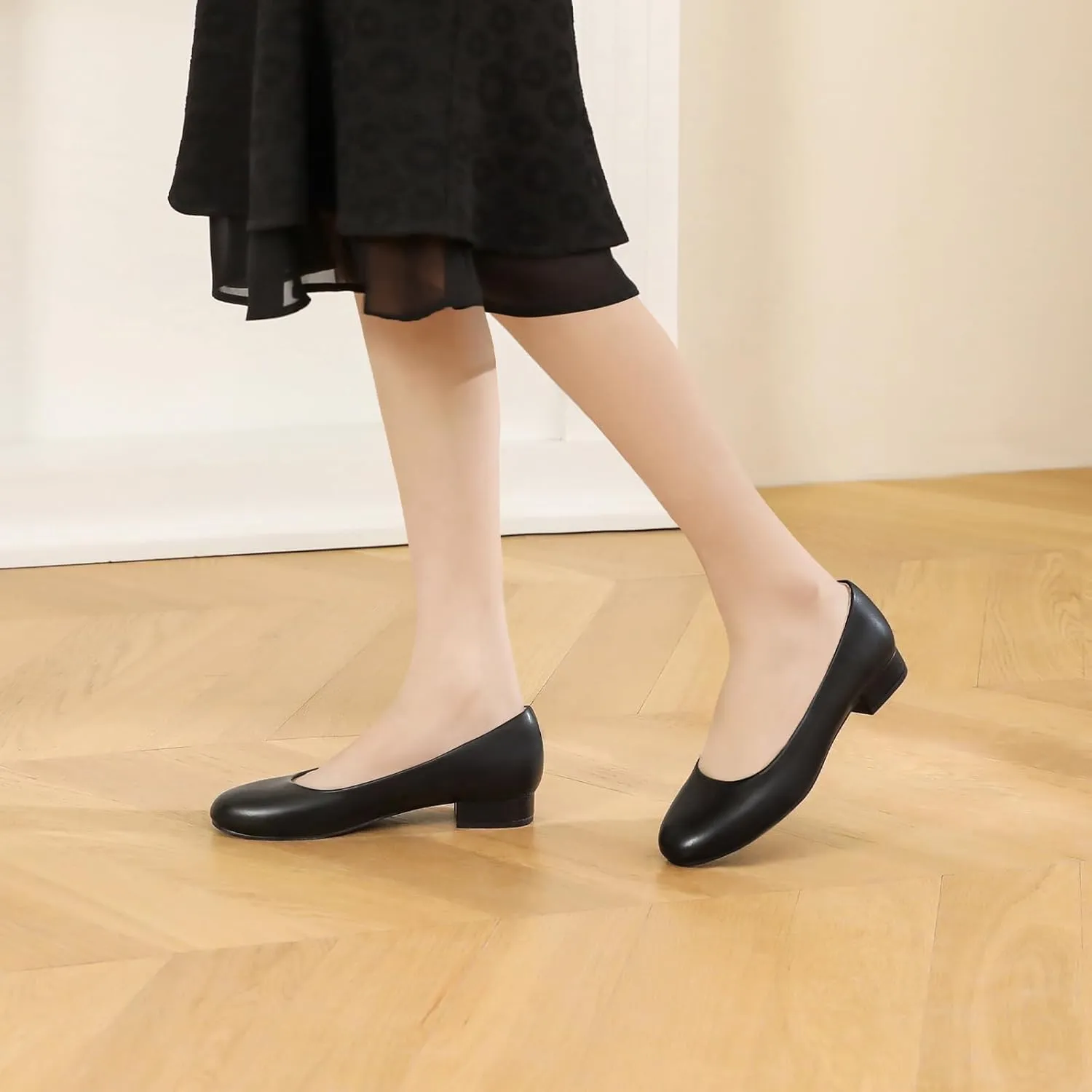 Low Heel Dress Shoes for Women Pumps Business Casual Office Shoes