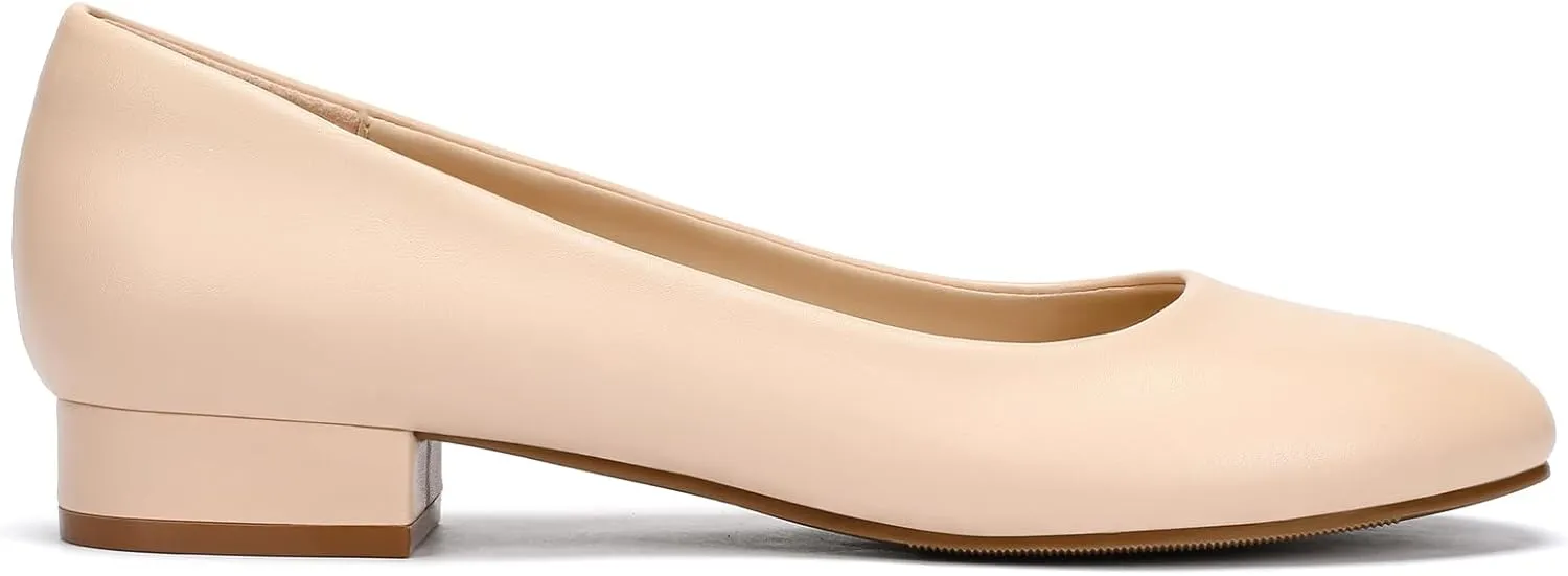 Low Heel Dress Shoes for Women Pumps Business Casual Office Shoes