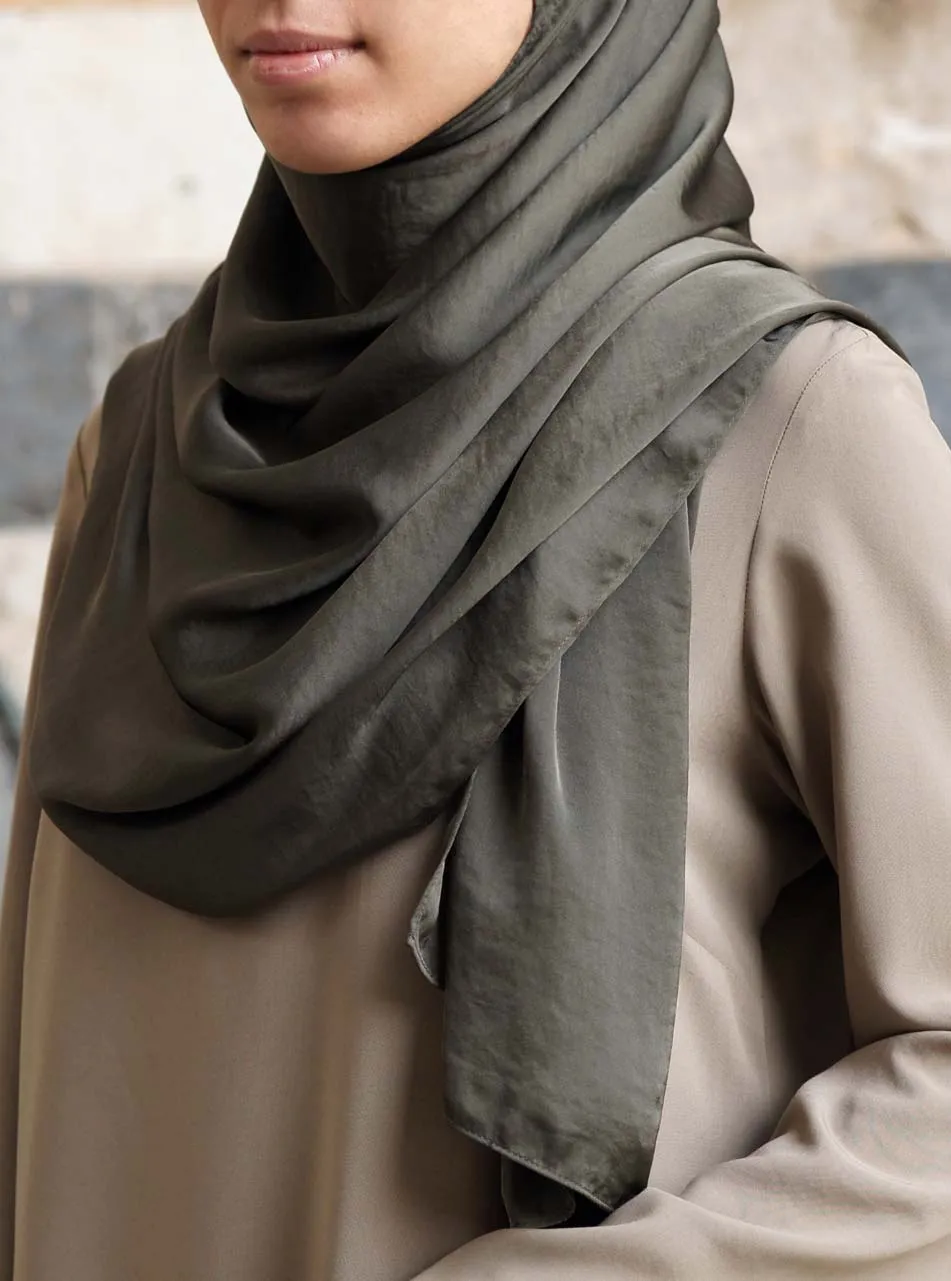 Luxury Hammered Satin Hijab