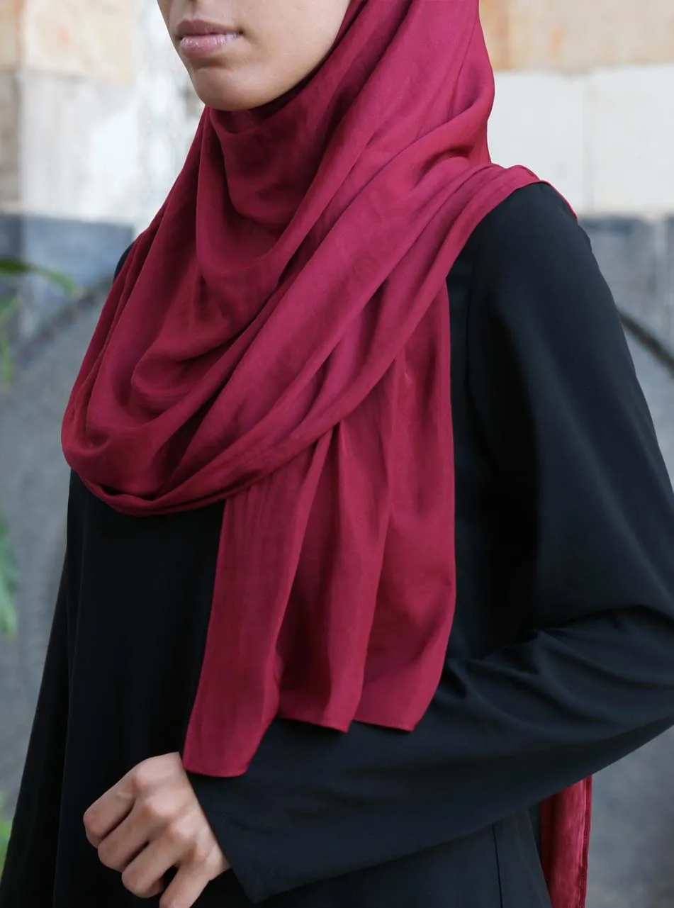 Luxury Hammered Satin Hijab