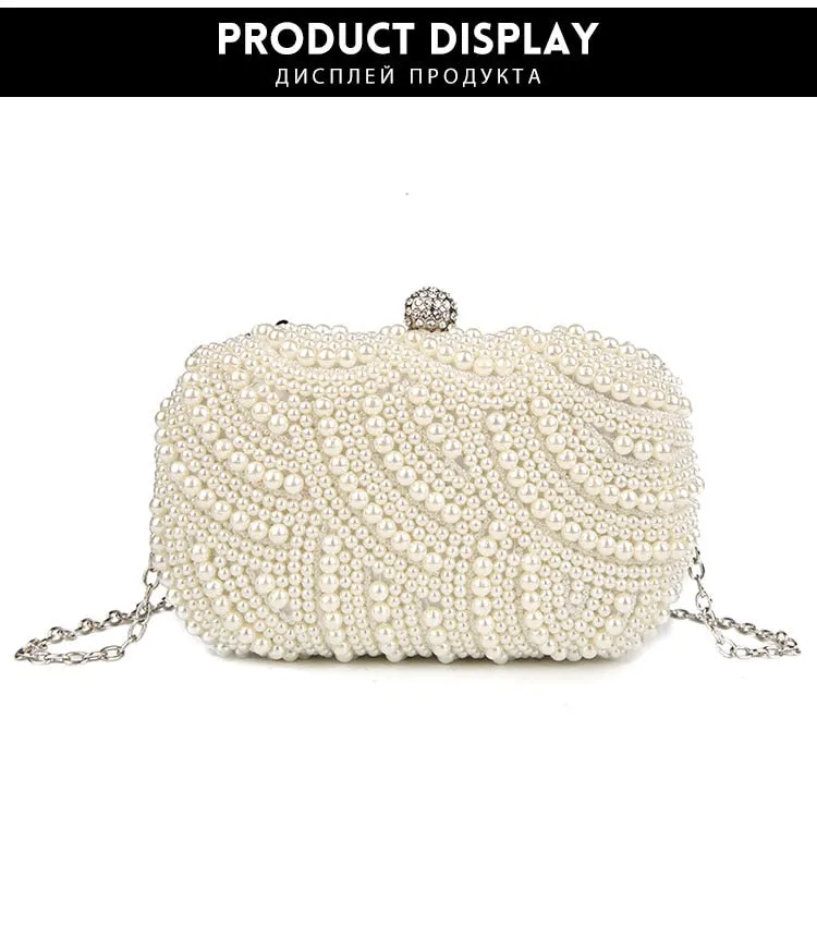 Luxury Pearl Clutch
