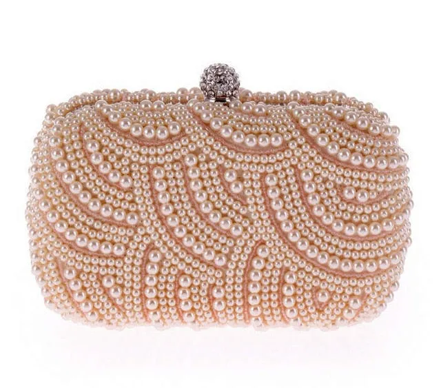 Luxury Pearl Clutch