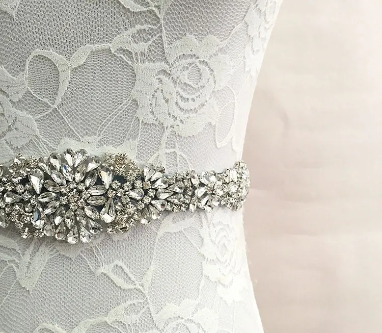 Luxury rhinestone belt