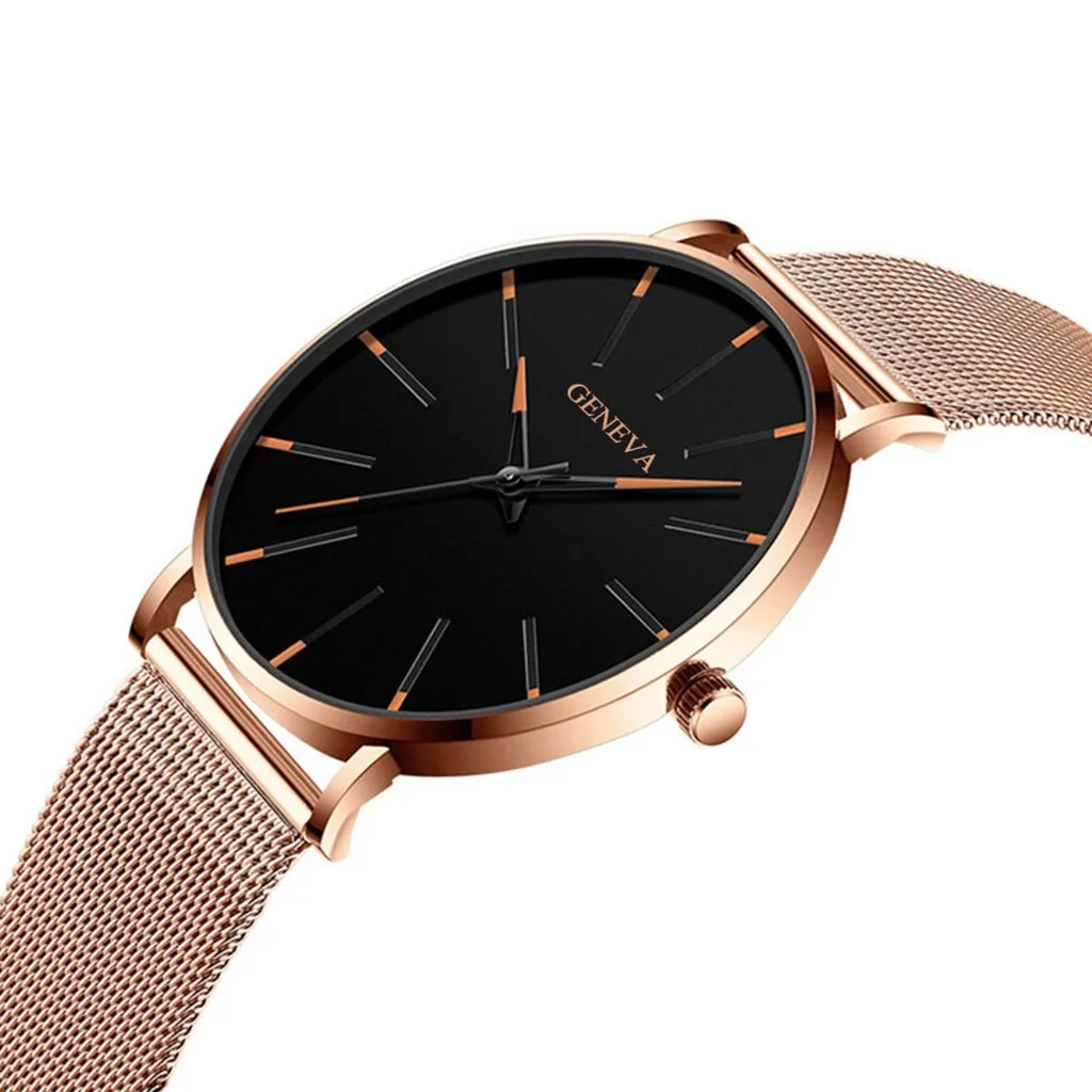 Men Luxury Watches Quartz Wrist watch Man Sport Analog Wristwatch Stainless Steel Casual Bracele Watch Simple Top Brand Clock