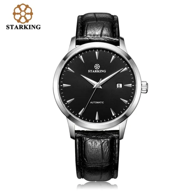 Men's Business Watch 40mm 5Bar Mechanical Watch Simple Sapphire  Ultra Thin Mechanical Watch