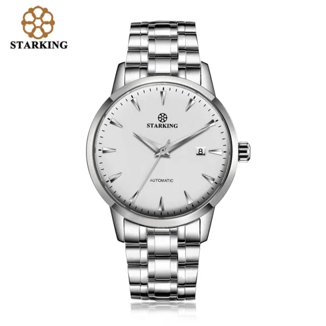 Men's Business Watch 40mm 5Bar Mechanical Watch Simple Sapphire  Ultra Thin Mechanical Watch