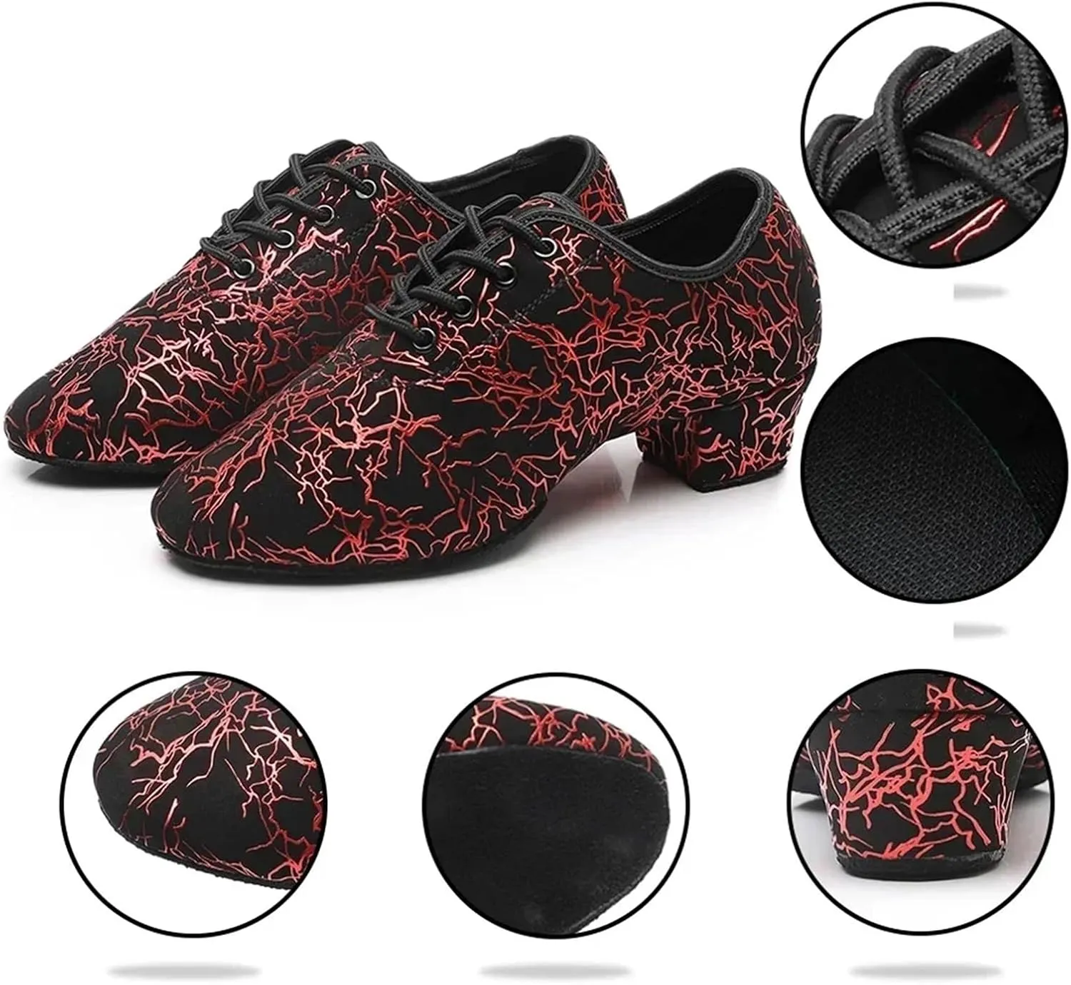 Men's Latin Dance Shoes Ballroom Tango Men Women Dancing Shoes Latin Dancing Shoe for Man Boy Dance Sneaker Jazz Shoes Unisex