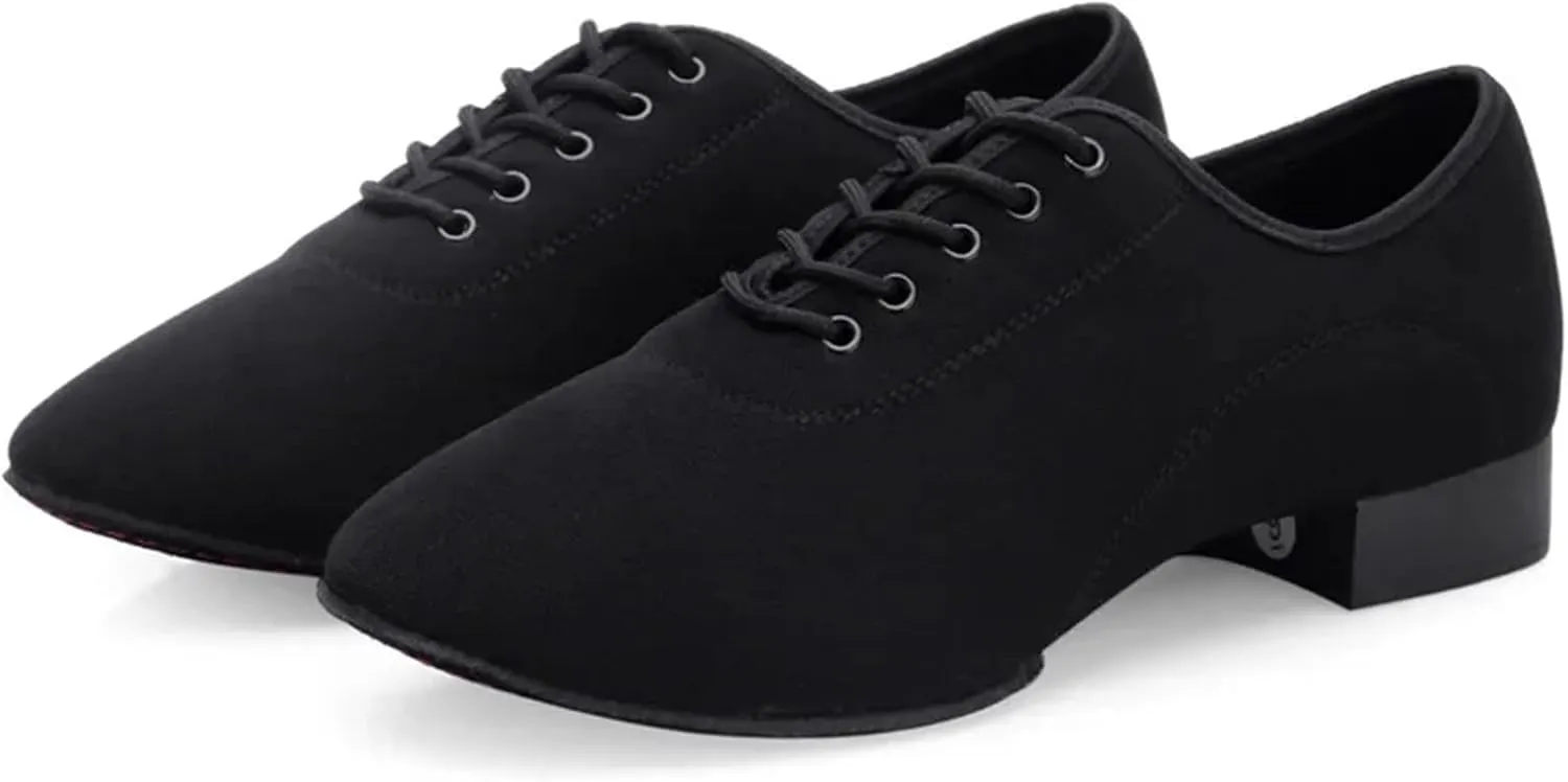 Men's Latin Dance Shoes Men's Ballroom Latin Dance Shoes Jazz Shoes Sneakers for Men Low Heel Professional Practice Dancing Shoes